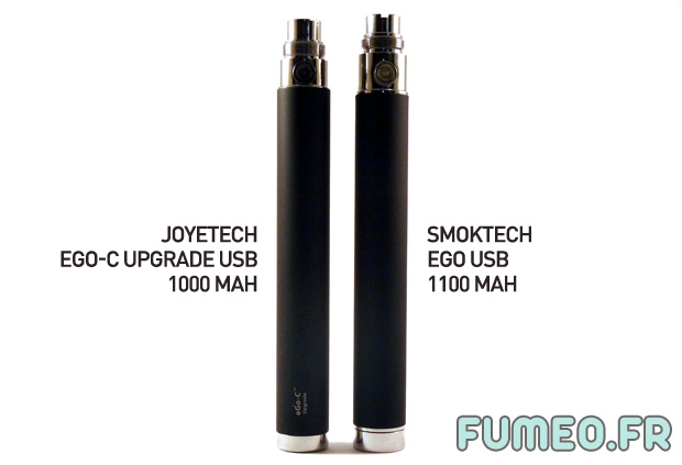 Joyetech eGo-C Upgrade USB 1000 mAh VS SmokTech eGo USB 1100 mAh
